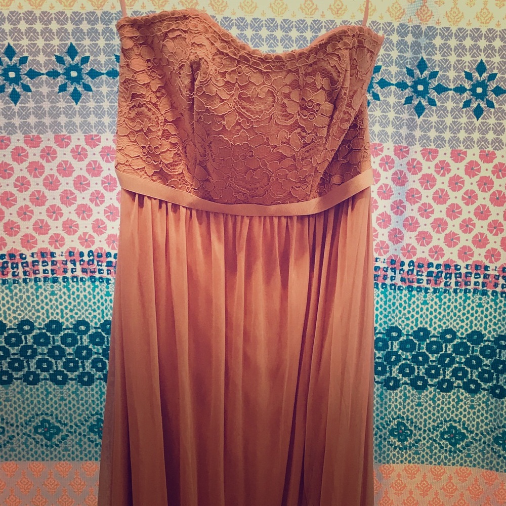 David’s Bridal Bridesmaid Dress